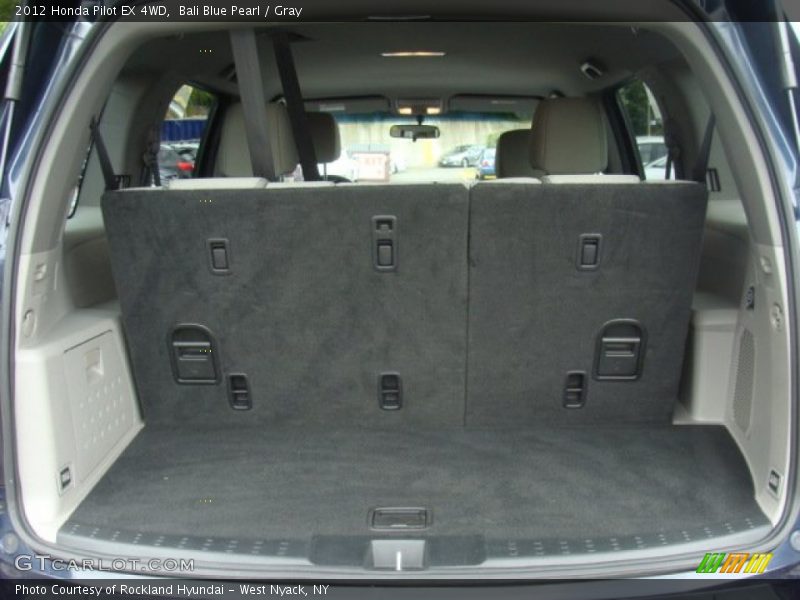 Bali Blue Pearl / Gray 2012 Honda Pilot EX 4WD