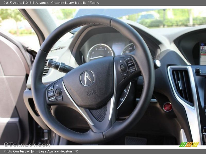 Graphite Luster Metallic / Ebony 2015 Acura TLX 3.5 Advance
