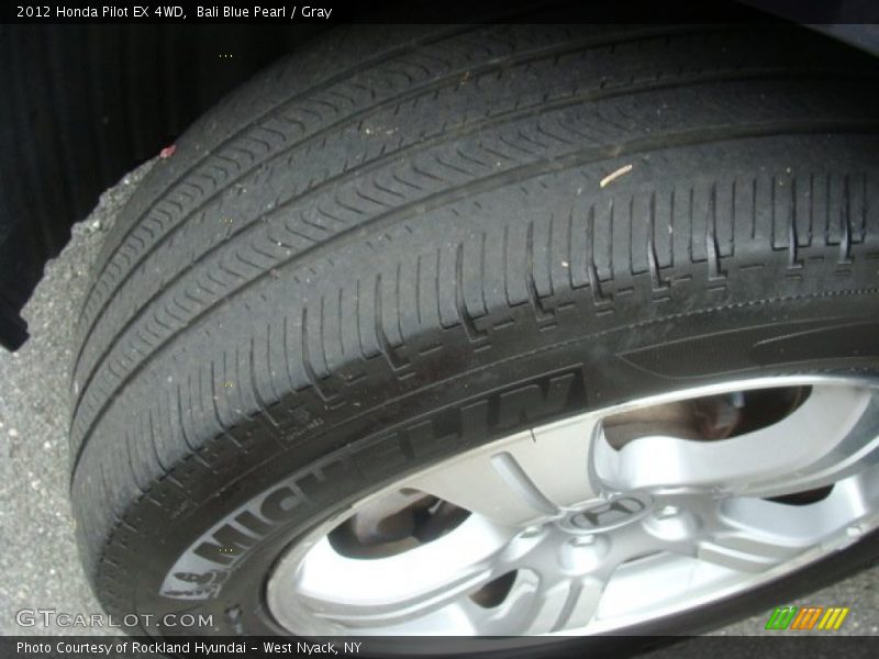 Bali Blue Pearl / Gray 2012 Honda Pilot EX 4WD