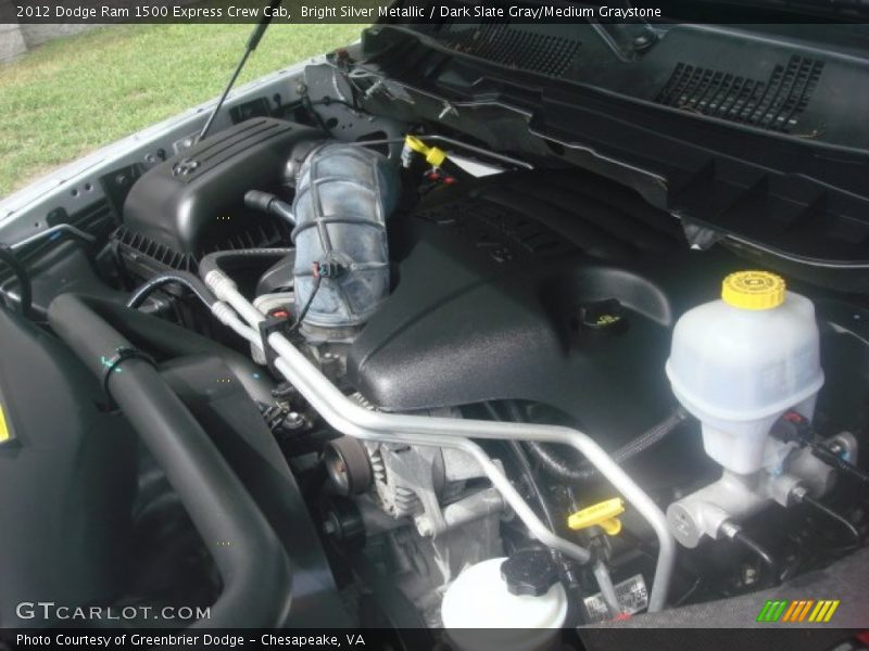 Bright Silver Metallic / Dark Slate Gray/Medium Graystone 2012 Dodge Ram 1500 Express Crew Cab