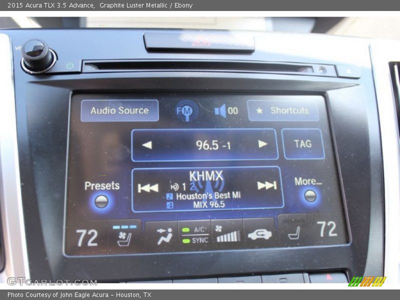 Graphite Luster Metallic / Ebony 2015 Acura TLX 3.5 Advance