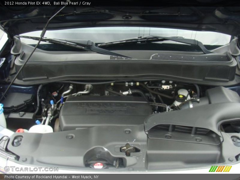 Bali Blue Pearl / Gray 2012 Honda Pilot EX 4WD