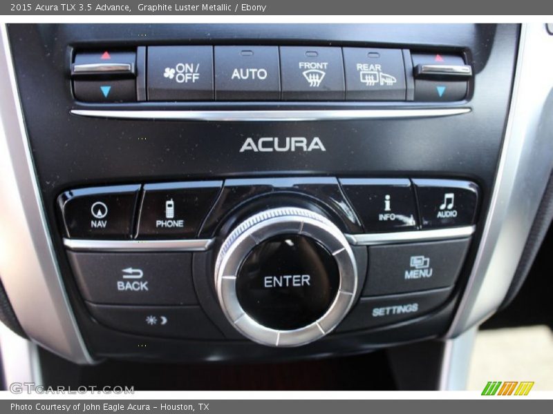Graphite Luster Metallic / Ebony 2015 Acura TLX 3.5 Advance