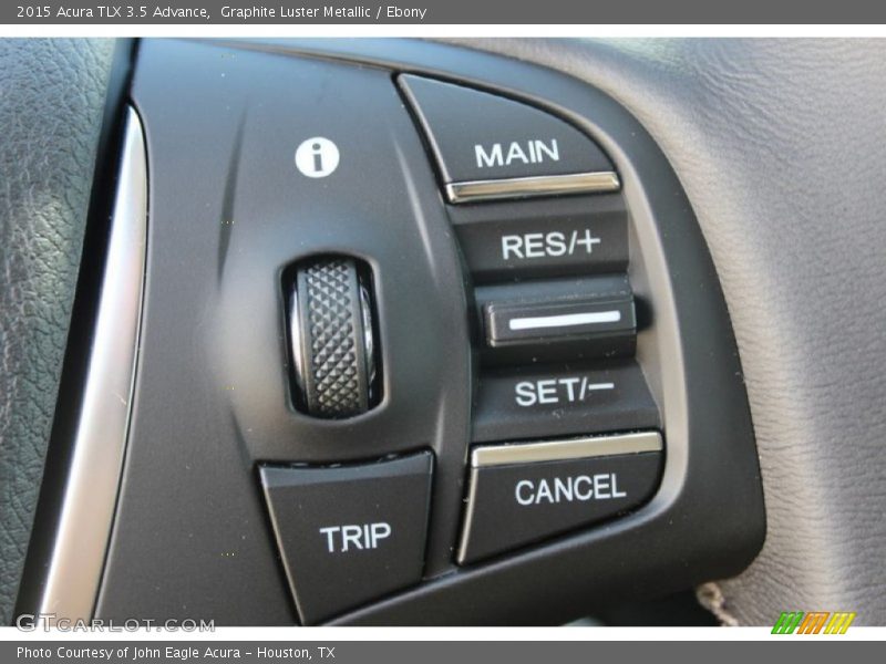 Graphite Luster Metallic / Ebony 2015 Acura TLX 3.5 Advance