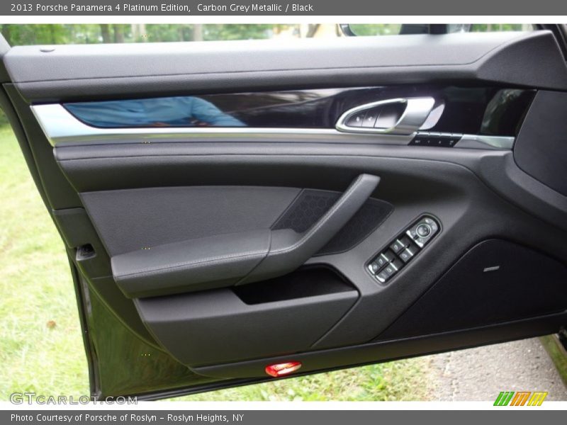 Carbon Grey Metallic / Black 2013 Porsche Panamera 4 Platinum Edition