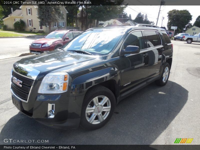 Ashen Gray Metallic / Jet Black 2014 GMC Terrain SLE AWD