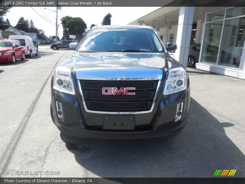 Ashen Gray Metallic / Jet Black 2014 GMC Terrain SLE AWD