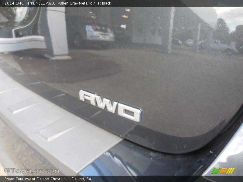 Ashen Gray Metallic / Jet Black 2014 GMC Terrain SLE AWD