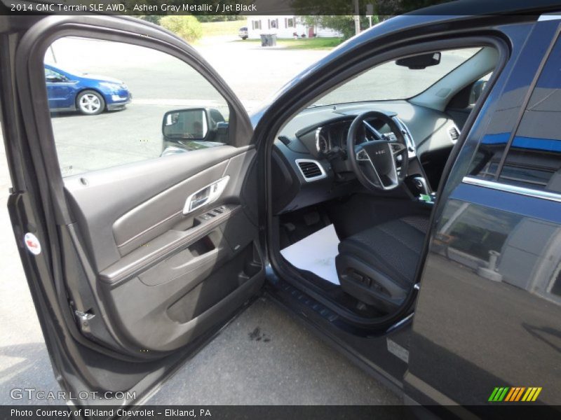 Ashen Gray Metallic / Jet Black 2014 GMC Terrain SLE AWD