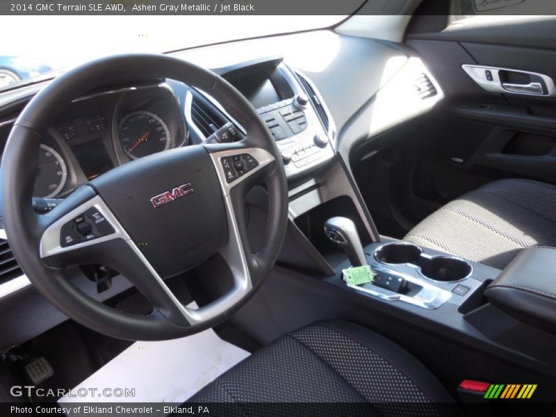 Ashen Gray Metallic / Jet Black 2014 GMC Terrain SLE AWD