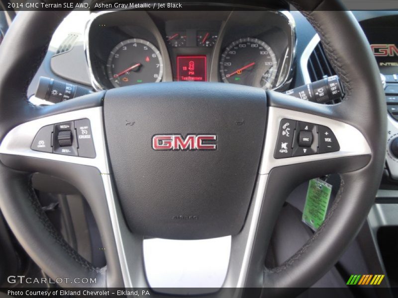 Ashen Gray Metallic / Jet Black 2014 GMC Terrain SLE AWD