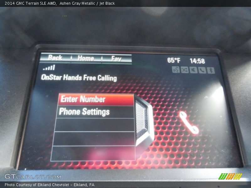 Ashen Gray Metallic / Jet Black 2014 GMC Terrain SLE AWD