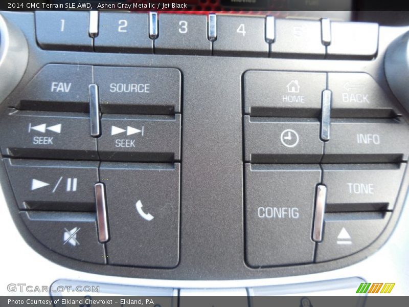 Ashen Gray Metallic / Jet Black 2014 GMC Terrain SLE AWD