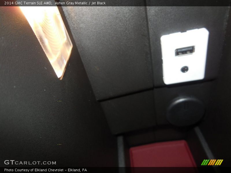 Ashen Gray Metallic / Jet Black 2014 GMC Terrain SLE AWD
