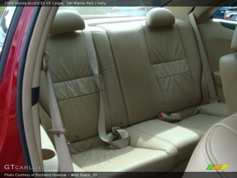 San Marino Red / Ivory 2006 Honda Accord EX V6 Coupe