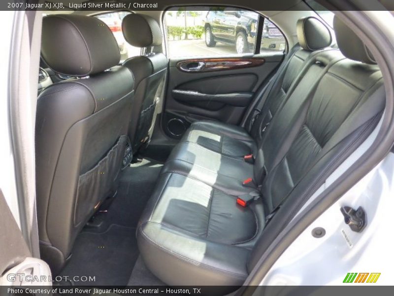 Liquid Silver Metallic / Charcoal 2007 Jaguar XJ XJ8