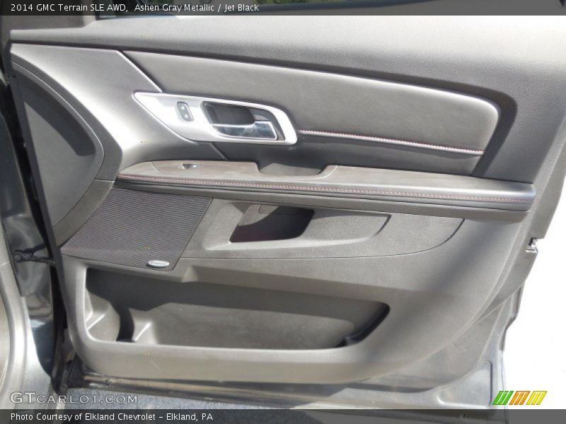 Ashen Gray Metallic / Jet Black 2014 GMC Terrain SLE AWD