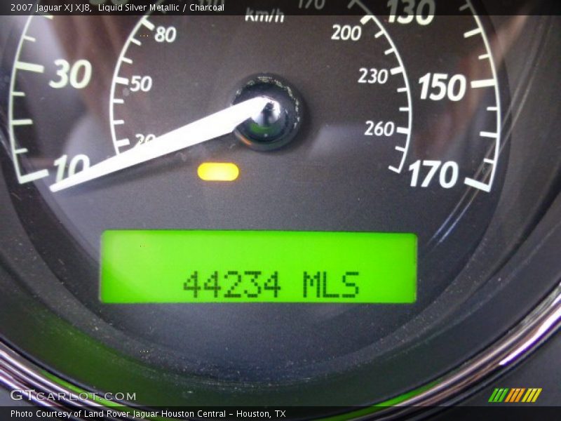 Liquid Silver Metallic / Charcoal 2007 Jaguar XJ XJ8