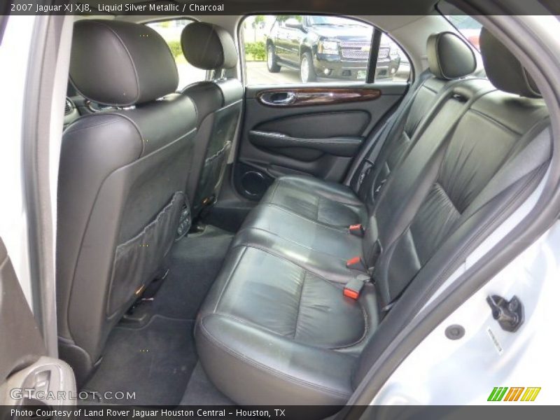 Liquid Silver Metallic / Charcoal 2007 Jaguar XJ XJ8
