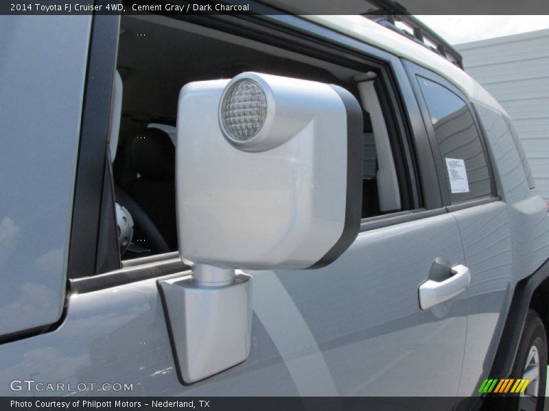 Cement Gray / Dark Charcoal 2014 Toyota FJ Cruiser 4WD