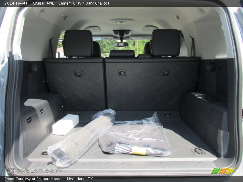 Cement Gray / Dark Charcoal 2014 Toyota FJ Cruiser 4WD