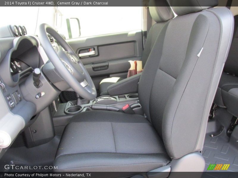 Cement Gray / Dark Charcoal 2014 Toyota FJ Cruiser 4WD