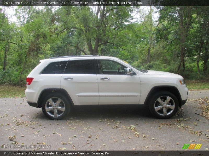 Stone White / Dark Frost Beige/Light Frost Beige 2011 Jeep Grand Cherokee Overland 4x4