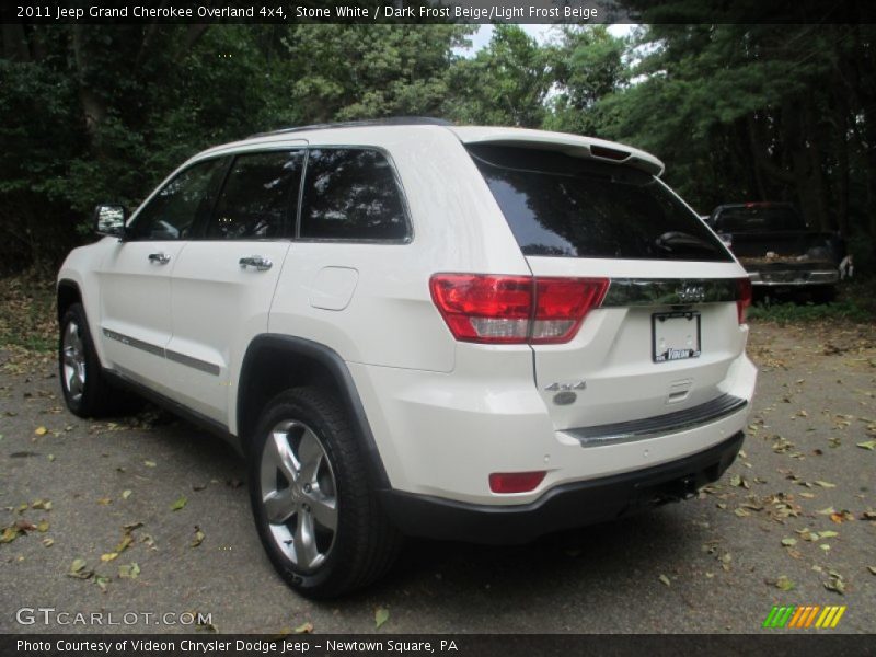 Stone White / Dark Frost Beige/Light Frost Beige 2011 Jeep Grand Cherokee Overland 4x4