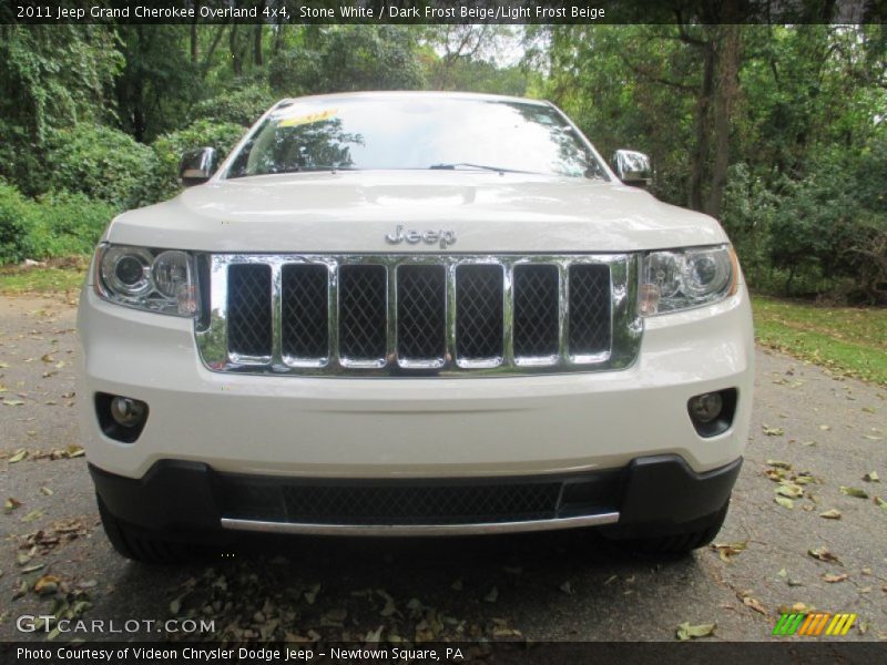 Stone White / Dark Frost Beige/Light Frost Beige 2011 Jeep Grand Cherokee Overland 4x4