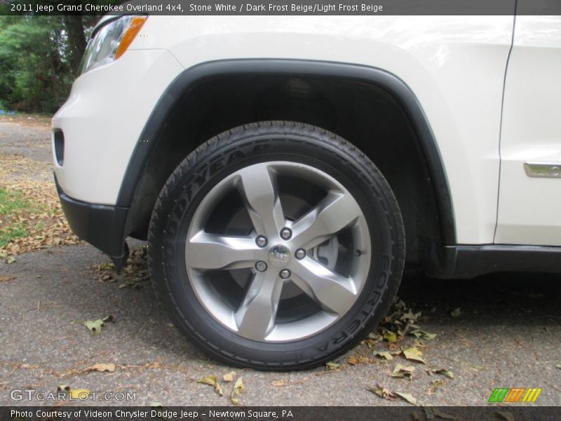 Stone White / Dark Frost Beige/Light Frost Beige 2011 Jeep Grand Cherokee Overland 4x4
