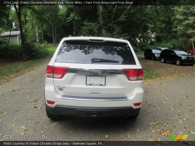 Stone White / Dark Frost Beige/Light Frost Beige 2011 Jeep Grand Cherokee Overland 4x4
