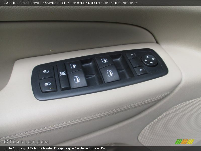 Stone White / Dark Frost Beige/Light Frost Beige 2011 Jeep Grand Cherokee Overland 4x4