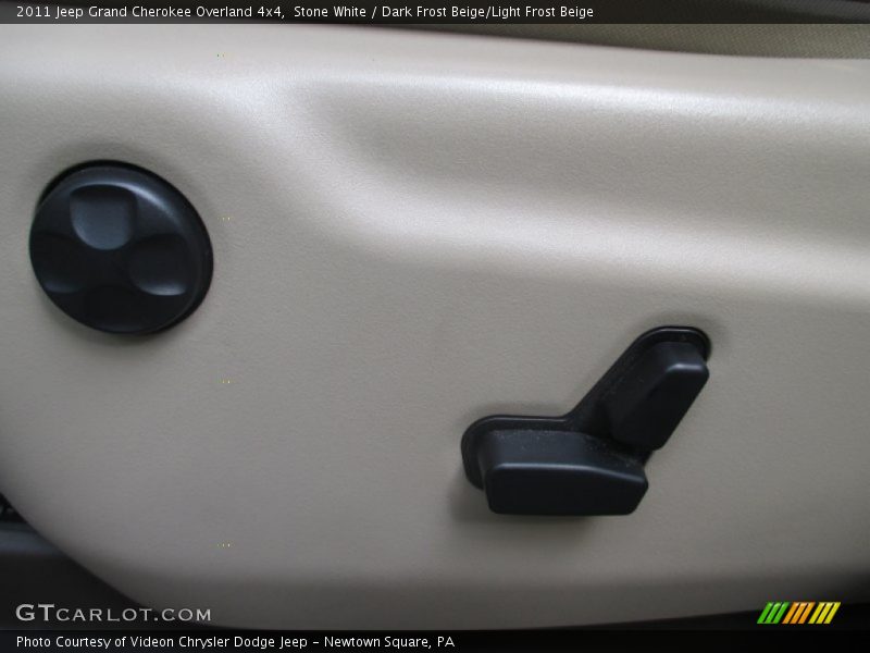 Stone White / Dark Frost Beige/Light Frost Beige 2011 Jeep Grand Cherokee Overland 4x4