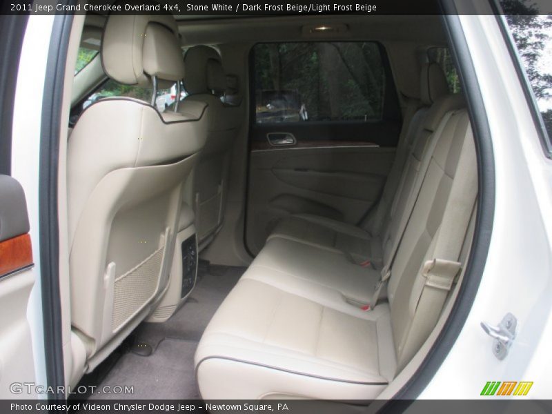 Stone White / Dark Frost Beige/Light Frost Beige 2011 Jeep Grand Cherokee Overland 4x4