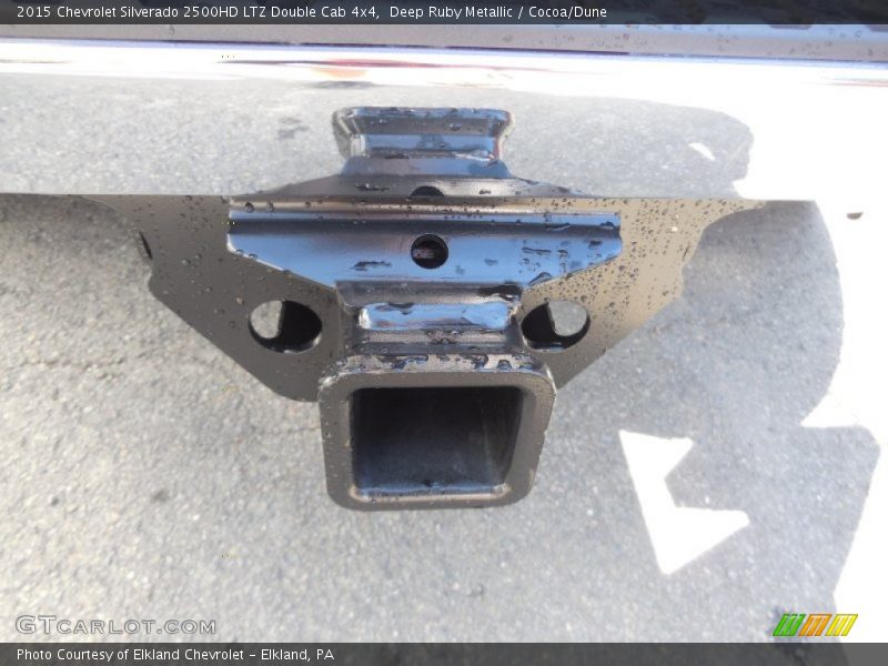 Deep Ruby Metallic / Cocoa/Dune 2015 Chevrolet Silverado 2500HD LTZ Double Cab 4x4