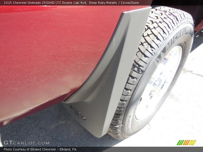Deep Ruby Metallic / Cocoa/Dune 2015 Chevrolet Silverado 2500HD LTZ Double Cab 4x4