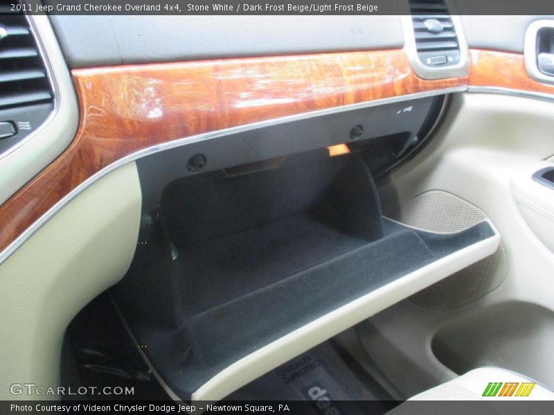 Stone White / Dark Frost Beige/Light Frost Beige 2011 Jeep Grand Cherokee Overland 4x4
