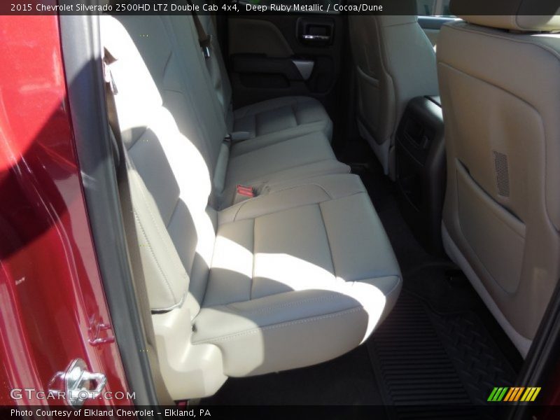 Deep Ruby Metallic / Cocoa/Dune 2015 Chevrolet Silverado 2500HD LTZ Double Cab 4x4
