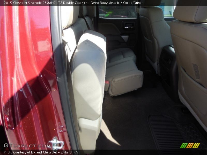 Deep Ruby Metallic / Cocoa/Dune 2015 Chevrolet Silverado 2500HD LTZ Double Cab 4x4