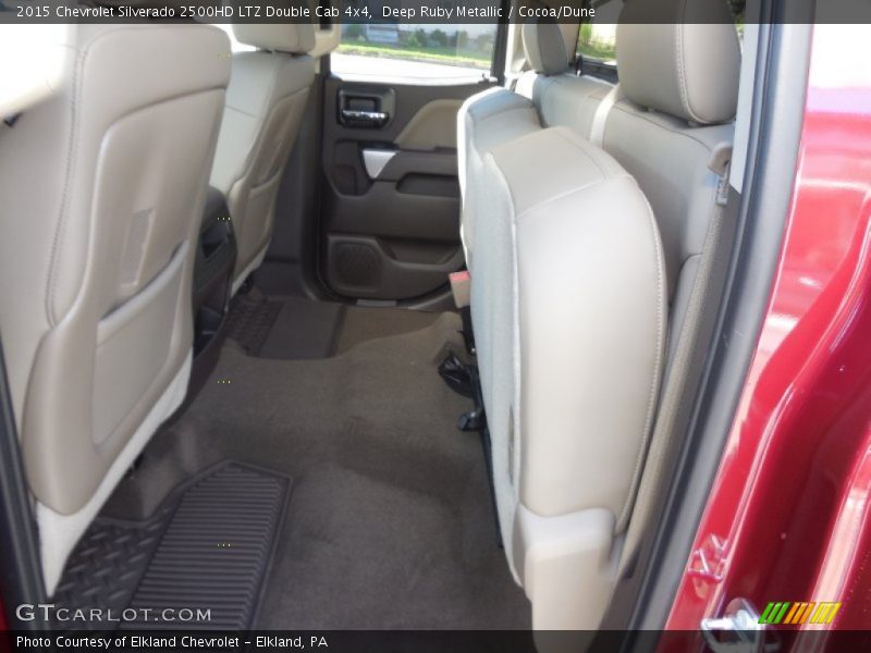 Deep Ruby Metallic / Cocoa/Dune 2015 Chevrolet Silverado 2500HD LTZ Double Cab 4x4