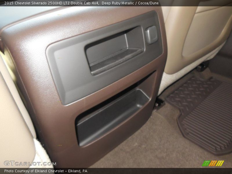 Deep Ruby Metallic / Cocoa/Dune 2015 Chevrolet Silverado 2500HD LTZ Double Cab 4x4