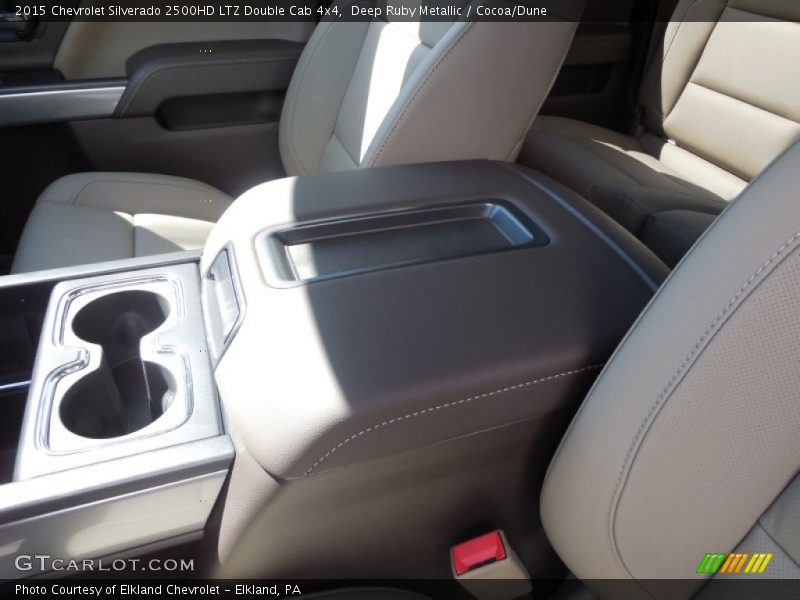 Deep Ruby Metallic / Cocoa/Dune 2015 Chevrolet Silverado 2500HD LTZ Double Cab 4x4