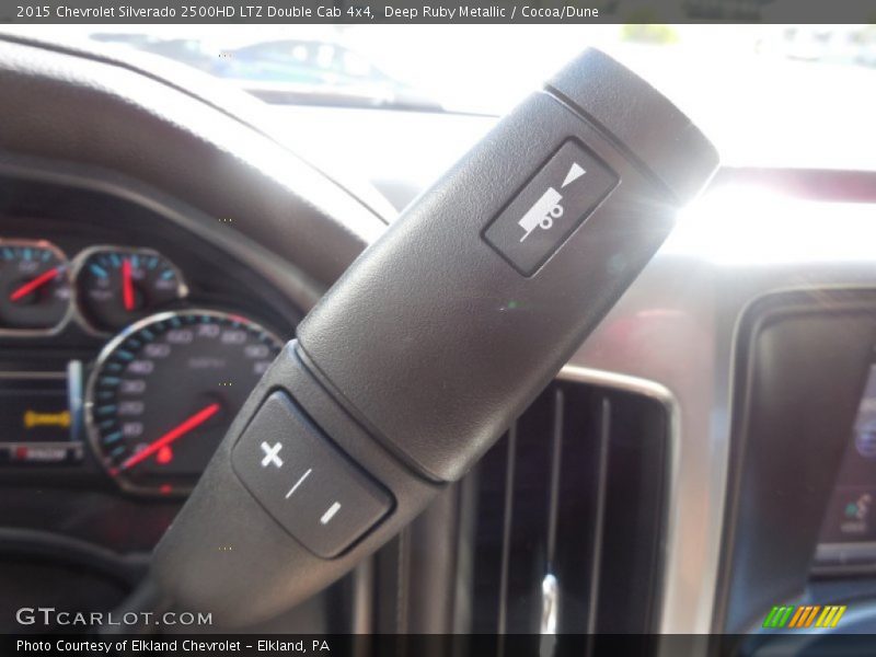Deep Ruby Metallic / Cocoa/Dune 2015 Chevrolet Silverado 2500HD LTZ Double Cab 4x4