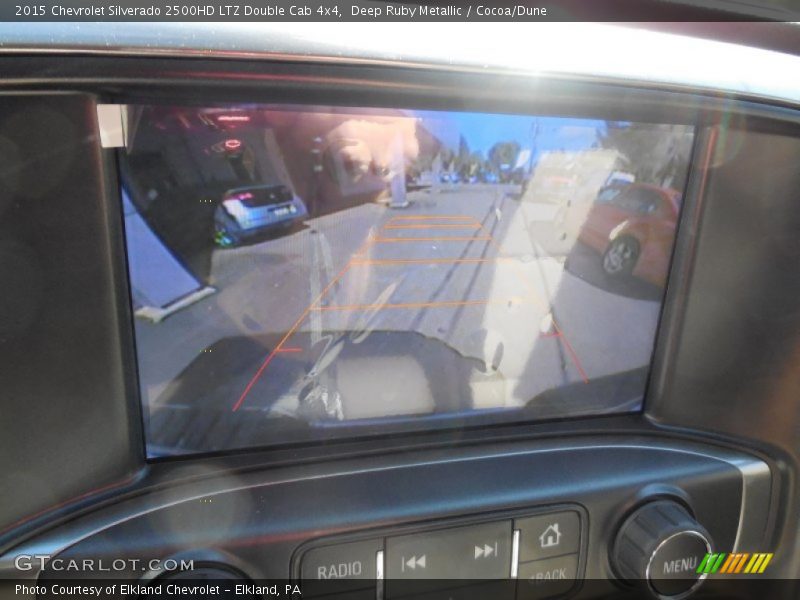 Deep Ruby Metallic / Cocoa/Dune 2015 Chevrolet Silverado 2500HD LTZ Double Cab 4x4