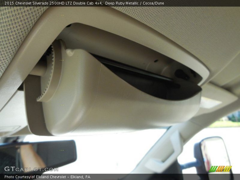 Deep Ruby Metallic / Cocoa/Dune 2015 Chevrolet Silverado 2500HD LTZ Double Cab 4x4