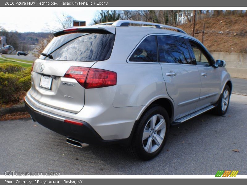 Palladium Metallic / Ebony 2010 Acura MDX Technology