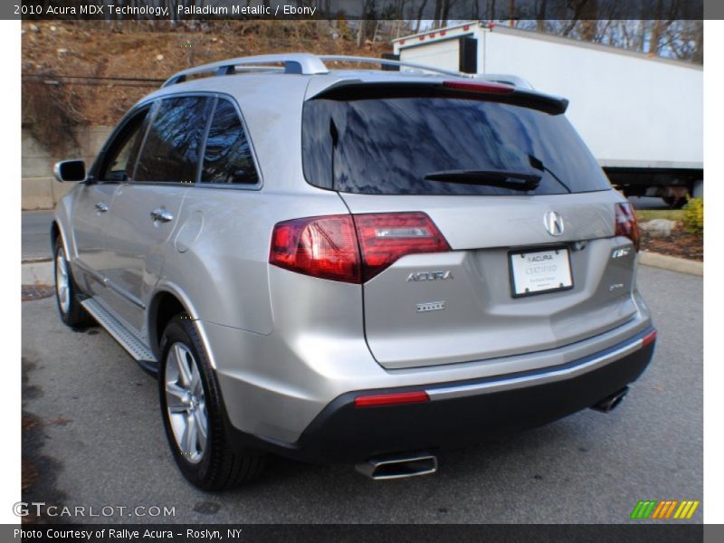 Palladium Metallic / Ebony 2010 Acura MDX Technology