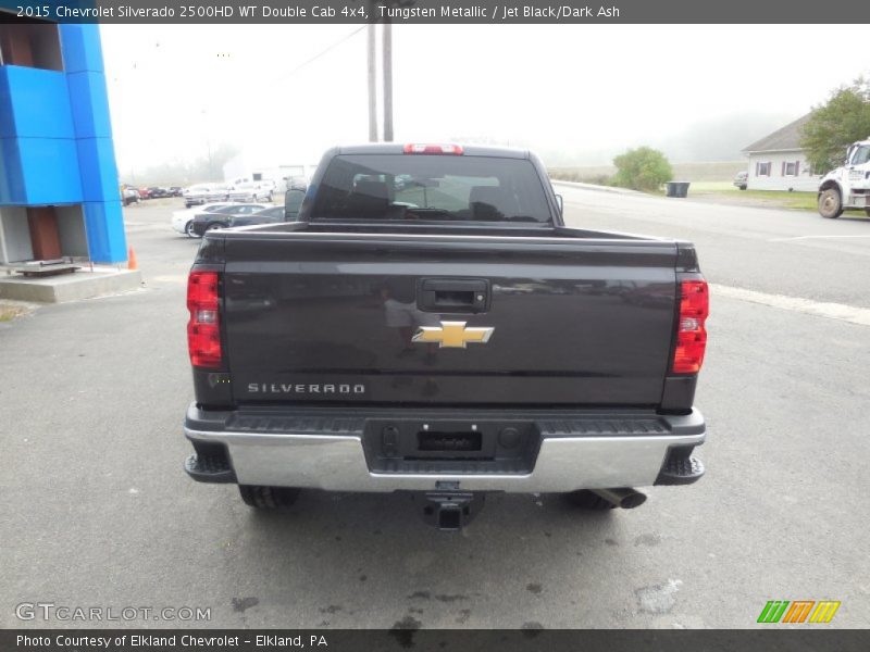 Tungsten Metallic / Jet Black/Dark Ash 2015 Chevrolet Silverado 2500HD WT Double Cab 4x4