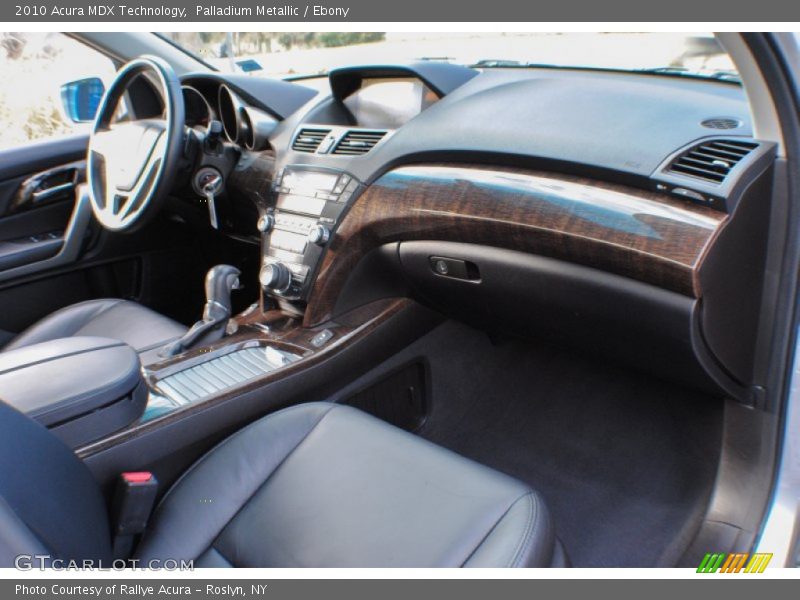 Palladium Metallic / Ebony 2010 Acura MDX Technology