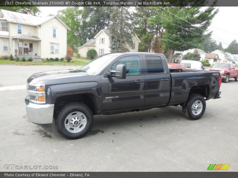Tungsten Metallic / Jet Black/Dark Ash 2015 Chevrolet Silverado 2500HD WT Double Cab 4x4